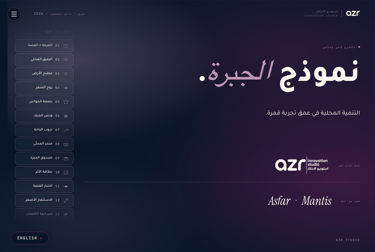 الجبرة — النموذج الحي